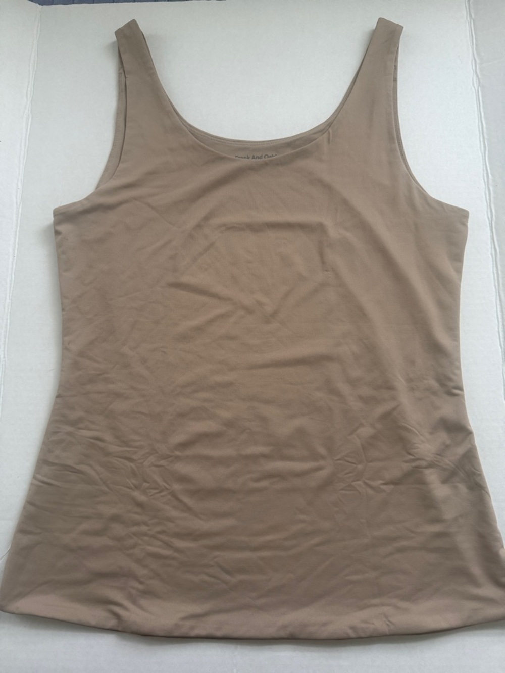 Frank & Oak Beige Tank Top